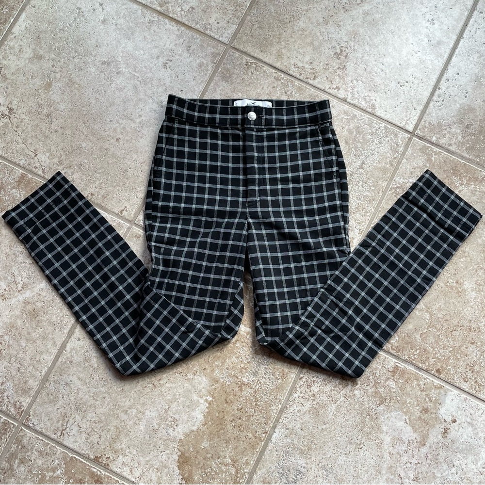 Hollister Plaid Pants